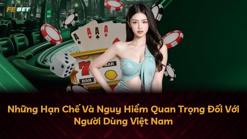 Những Hạn Chế Và Nguy Hiểm Quan Trọng Đối Với Người Dùng Việt Nam