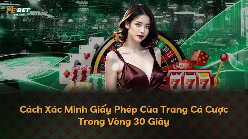 Cách Xác Minh Giấy Phép Của Trang Cá Cược Trong Vòng 30 Giây