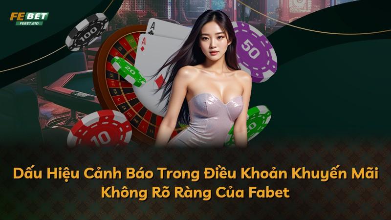 Dấu Hiệu Cảnh Báo Trong Điều Khoản Khuyến Mãi Không Rõ Ràng Của Fabet