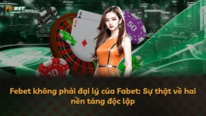Febet không phải đại lý của Fabet: Sự thật về hai nền tảng độc lập