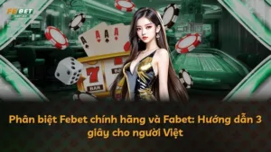 Phân biệt Febet chính hãng và Fabet: Hướng dẫn 3 giây cho người Việt
