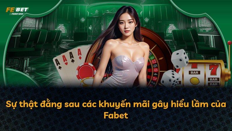 Sự thật đằng sau các khuyến mãi gây hiểu lầm của Fabet